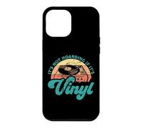 Citations drôles en Vinyle « It's Not Hoarding If It's Vinyl » Coque pour iPhone 12 Pro Max