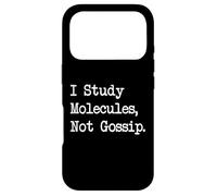 Citations drôles I Study Molecules Not Gossip Coque pour iPhone 17 Pro