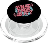 Citations drôles sur Le Temps Quelle Heure est-il ? Blagues sur l'heure PopSockets PopGrip pour MagSafe