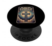 Citations du Verset de la Bible chrétienne Chercher d'abord Le Royaume de Dieu PopSockets PopGrip Adhésif