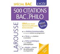 Collectif – Citations incontournables de philosophie – 500 citations pour le bac de philo – Broché