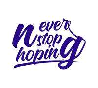 Citations inspirantes dessinées à la main, élément de conception de citation de motivation Stickers lettrage 50.4x71.8cm Auto-adhésif Bleu foncé