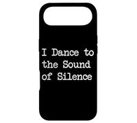 Citations Musicales Amusantes I Dance to The Sound of Silence Coque pour iPhone Air
