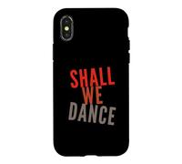 Citations Musicales drôles Shall We Dance Ballroom Salsa Dancer Coque pour iPhone X/XS