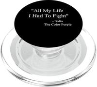 Citations Populaires des Films Noirs All My Life I Had to Fight Sofia PopSockets PopGrip pour MagSafe