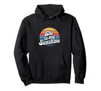 Citations romantiques « She is My Sweet Sunshine » pour Mari Sweat à Capuche