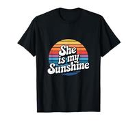 Citations romantiques « She is My Sweet Sunshine » pour Mari T-Shirt