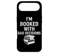 Citations sarcastiques drôles I'm Booked with Bad Decisions Coque pour iPhone Air