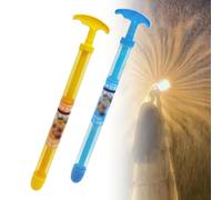 Citaway Feuerwerk Wasserpistole, Large Tank Multi Spout Firework Romantic Water Gun, Pusher Type Water Squirter Toys for Bathing, Pool, Water Firework Spray Toys for Kids, Adults (2pcs-B)