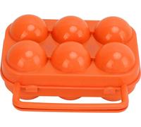 Cité de stockage d'œufs portable ABS 6 Grid Egg Box pour le stockage intérieur en plein air