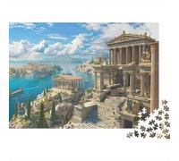 Cité Grecque Antique || Puzzles Amusants en Famille 1000pcs (75x50cm) Adultes