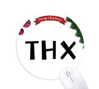 cite - merci tapis de souris en caoutchouc de sapin de noël