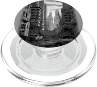 Cité métropolitaine dystopique PopSockets PopGrip pour MagSafe