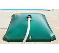 Citerne Souple 2000 litres (2 m3) - Forme Carrée (2,68 m x 2,21 m x 0,50 m)