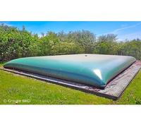 Citerne souple 25000 litres (25 m3) - Forme Standard (6,50 m x 5,17 m x 1,10 m)