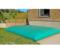 Citerne souple Carrée 9m3 (9000L) - (4.32m x 4.01m x 0.85m)