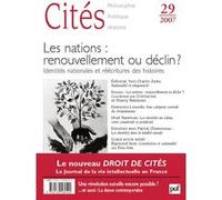 Cités 2007, n° 29 Collectif (Auteur)