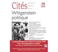 Cités 2009, n° 38 Wittgenstein politique - Collectif - Puf - broché - Revue