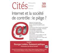 Cités 2009, n° 39 Internet et société de contrôle : le piège ? - Collectif - Puf - broché - Revue