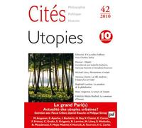 Cités 2010, n° 42 Utopies - Collectif - Puf - broché - Revue