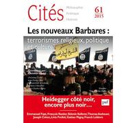 Cités 2015 Les nouveaux barbares - Collectif - Puf - broché - Revue