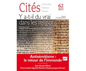 Cités 2015, n° 62 Les religions et la vérité - Collectif - Puf - broché - Revue