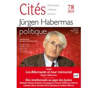 Cités 2019, n° 78 Habermas politique - Collectif - Puf - broché - Revue