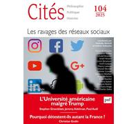 Cites 2025, n.104 - Collectif - Puf - broché - Revue