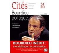 Cités 2012, n° 51 Bourdieu politique - Collectif - Puf - broché - Revue