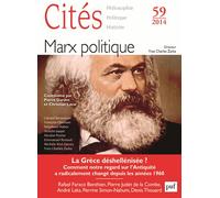 Cités N° 59/2014 - Marx Politique