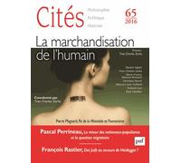 Cités N° 65/2016 - La Marchandisation De L'humain