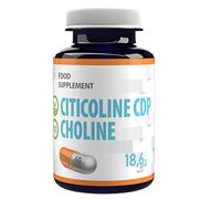 Citicoline CDP Choline 250mg 60 Capsules végétaliennes, haute puissance, sans agent de remplissage ou de charge, sans OGM
