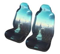 Cities of The Future Dua Sarung JOK Mobil,*, Sarung JOK Mobil Depan, Cocok Untuk Sebagian Besar Mobil, SUV, Truk, Van, Dll.