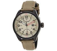 CITIZEN AW5005-12X Montre analogique à Quartz pour Homme avec Bracelet en Nylon, Kaki, Bracelet