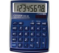Citizen CDC 80 BL WB calculatrice de poche bleue