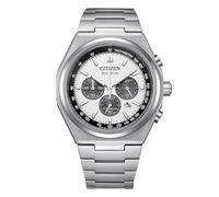 CITIZEN Chrono Super Titanium Men's Watch with White Background CA4610-85A Eco Drive