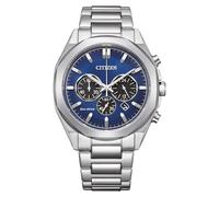 Citizen Montre Homme Chronographe Eco-Drive CA4590-81L 41 mm Quartz Verre minéral