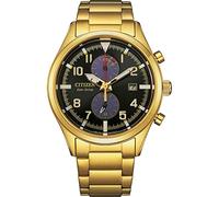 Citizen Montre Chronographe Homme CA7022-87E Eco-Drive 43 mm Doré Acier 10 ATM