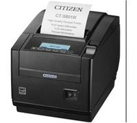 Citizen CT-S801III - Imprimante de reçus - thermique direct - Rouleau (8,25 cm) - 203 dpi - jusqu'à 500 mm/sec - USB 2.0 - outil de coupe - noir G