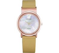 Citizen Montre pour femme Analogique Eco-Drive – bracelet en cuir