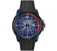Citizen Eco-Drive Marvel© Spider-Man Montre pour Homme Cadran Bleu AW1156-01W, Plaqué ionique Noir, Sangle