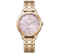 Citizen Montre femme analogique EM0503-75X — Conduite économique, bracelet acier inoxydable