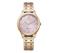 Citizen Femme Analogique Conduite économique Montre avec Bracelet en Acier Inoxydable EM0503-75X