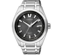 Citizen Hommes Analogique Eco-Drive Montre avec Bracelet en Acier Inoxydable AW1240-57E