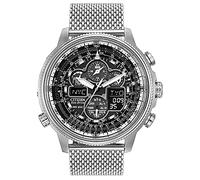 Citizen Eco-Drive Promaster Navihawk A.TJY8030-83E Chaussures pour Homme, argenté, 48 mm, Bracelet