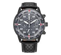 Citizen Hommes Analogique Quartz Montre avec Bracelet en Cuir CA0696-06H