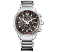 Citizen Hommes Chronographe Quartz Montre avec Bracelet en Titane AT2470-85H