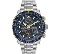 Citizen JY8078-52L Eco Drive Blue Angels Montre homme en acier inoxydable