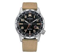 Citizen Mixte Analogique Montre avec Bracelet en Cuir BM7550-10E
