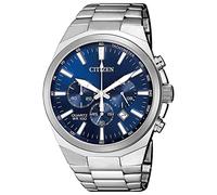 Citizen Montre à quartz pour homme avec bracelet en acier inoxydable Argenté 25 (modèle AN8170-59L)